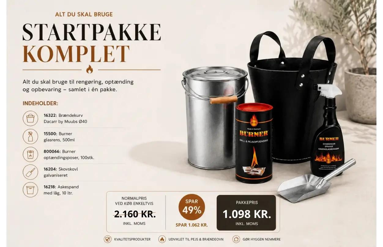 Startpakke Komplet